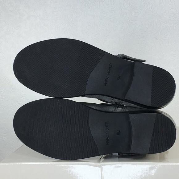 NIB‎ Marc Fisher Parole Buckle Moto Biker Boots Suede 6M - Picture 5 of 7